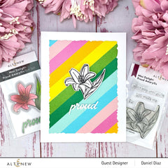 Mini Delight Mini Delight: Proud Amaryllis Stamp & Die Set