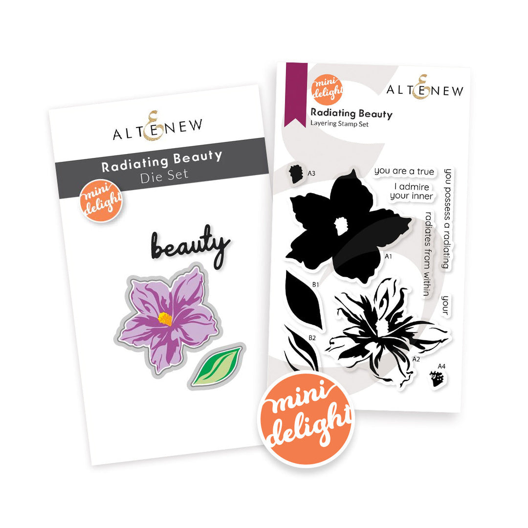 Mini Delight Mini Delight: Radiating Beauty Stamp & Die Set