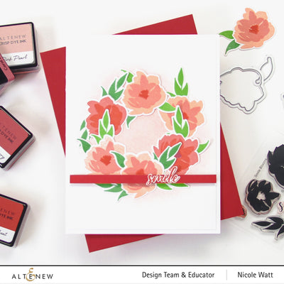 Mini Delight Mini Delight: Smile Blooms Stamp & Die Set