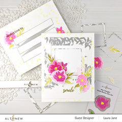 Mini Delight Mini Delight: Smile Blooms Stamp & Die Set