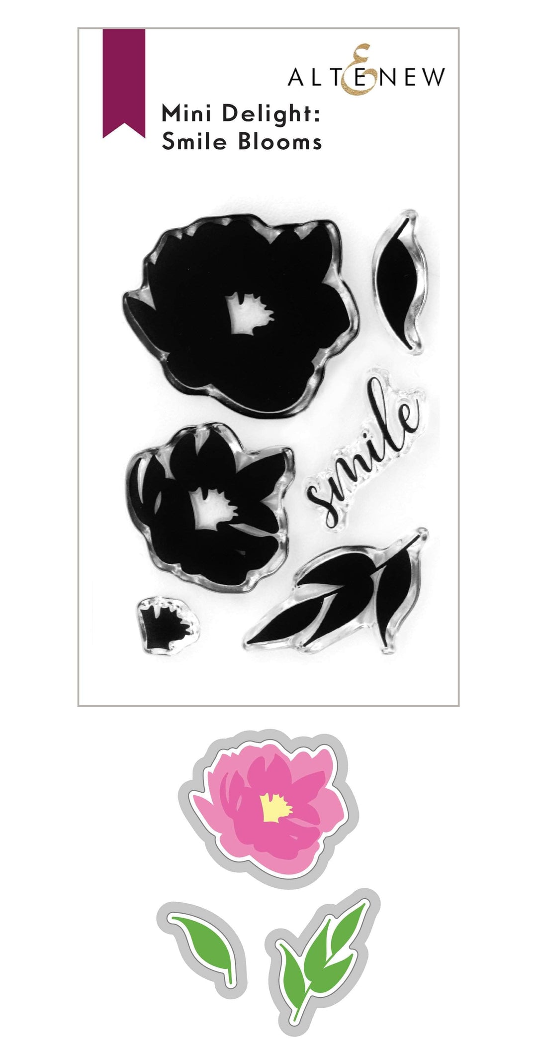Mini Delight Mini Delight: Smile Blooms Stamp & Die Set