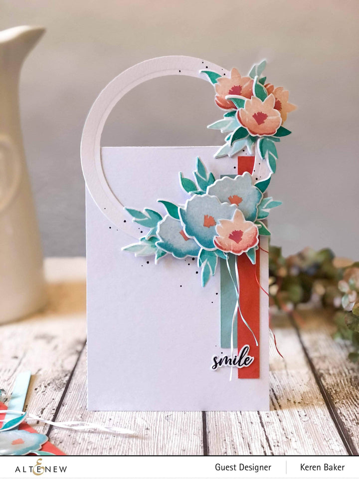 Mini Delight Mini Delight: Smile Blooms Stamp & Die Set