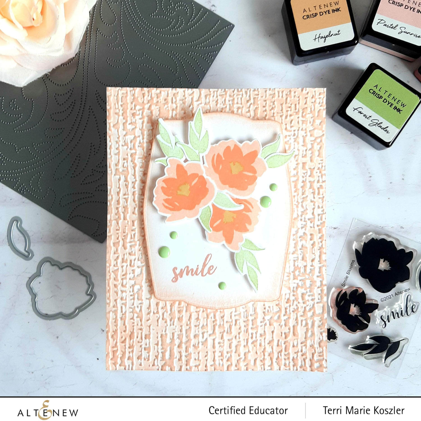 Mini Delight Mini Delight: Smile Blooms Stamp & Die Set