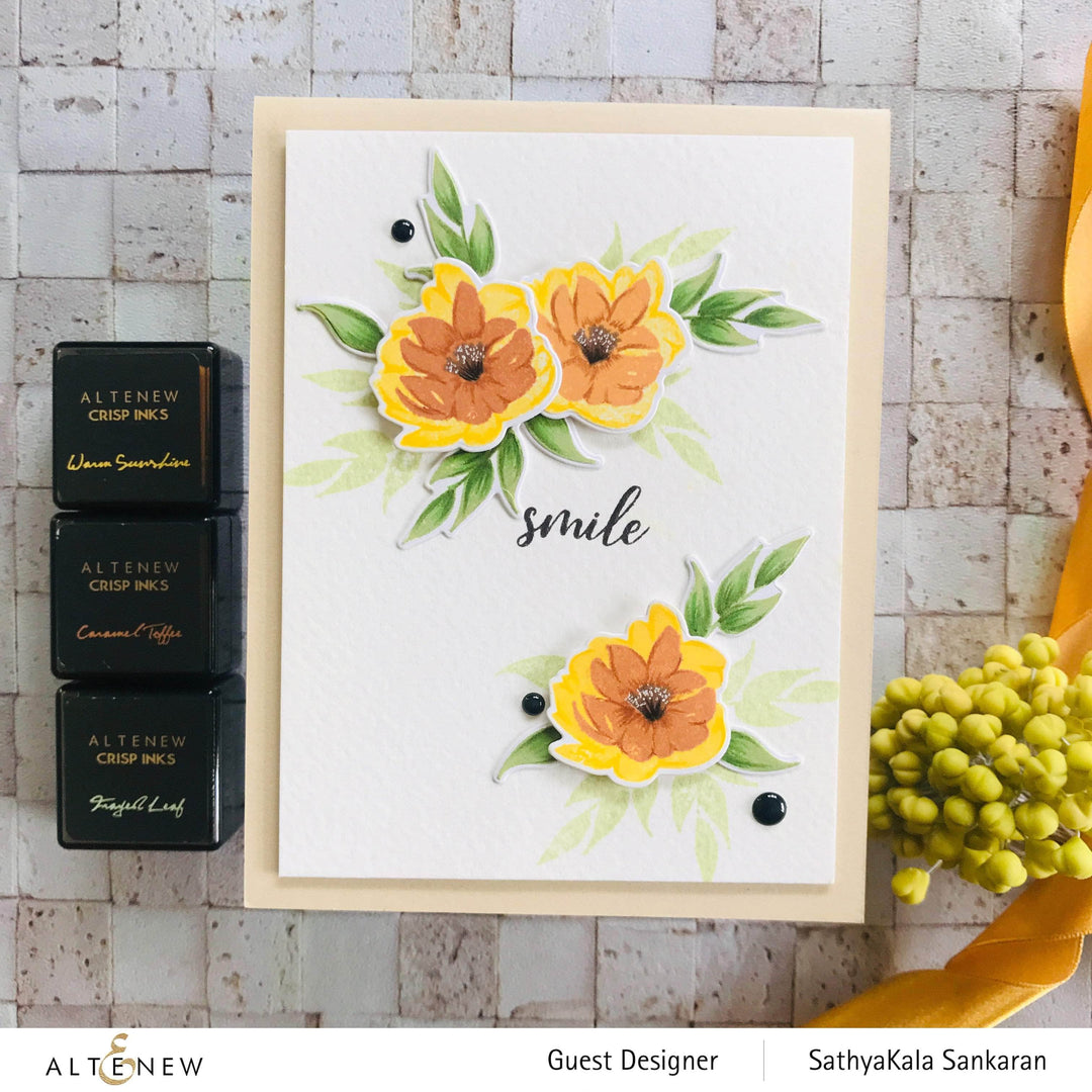 Mini Delight Mini Delight: Smile Blooms Stamp & Die Set