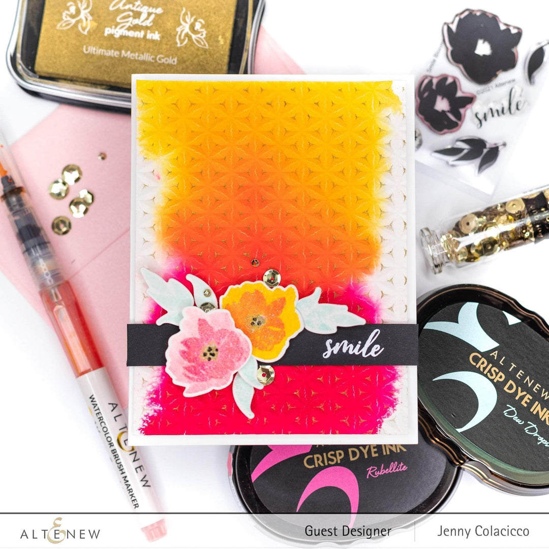 Mini Delight Mini Delight: Smile Blooms Stamp & Die Set