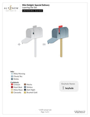 Mini Delight Mini Delight: Special Delivery Stamp & Die Set