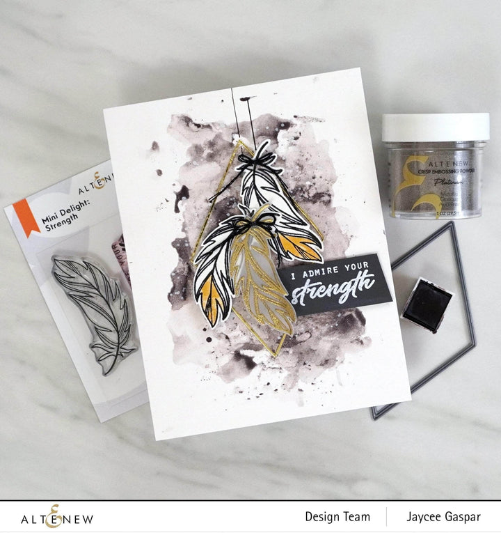 Mini Delight Mini Delight: Strength Stamp & Die Set