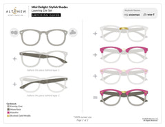 Mini Delight Mini Delight: Stylish Shades Stamp & Die Set