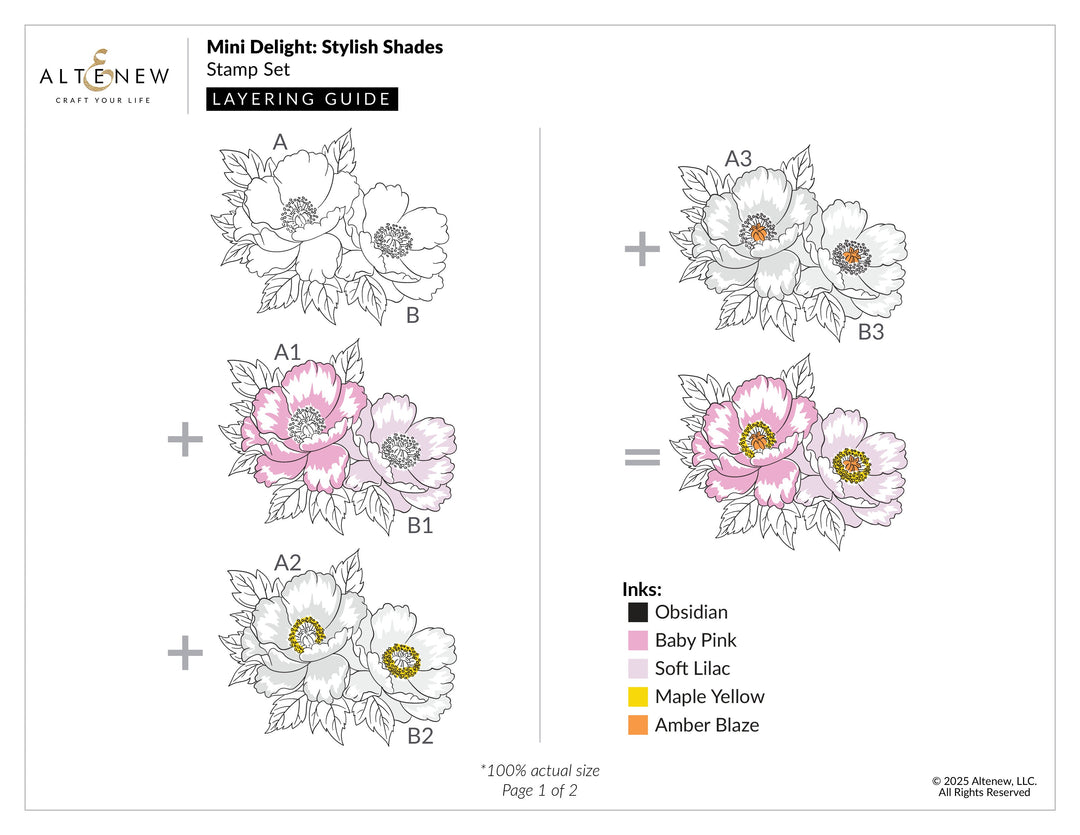 Mini Delight Mini Delight: Stylish Shades Stamp & Die Set