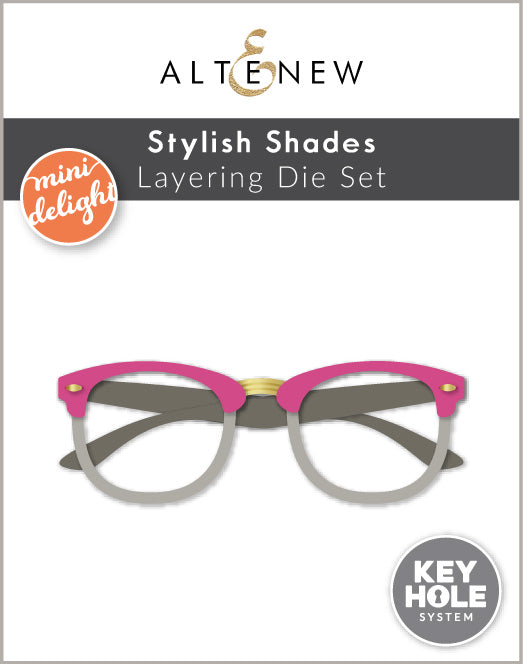 Mini Delight Mini Delight: Stylish Shades Stamp & Die Set