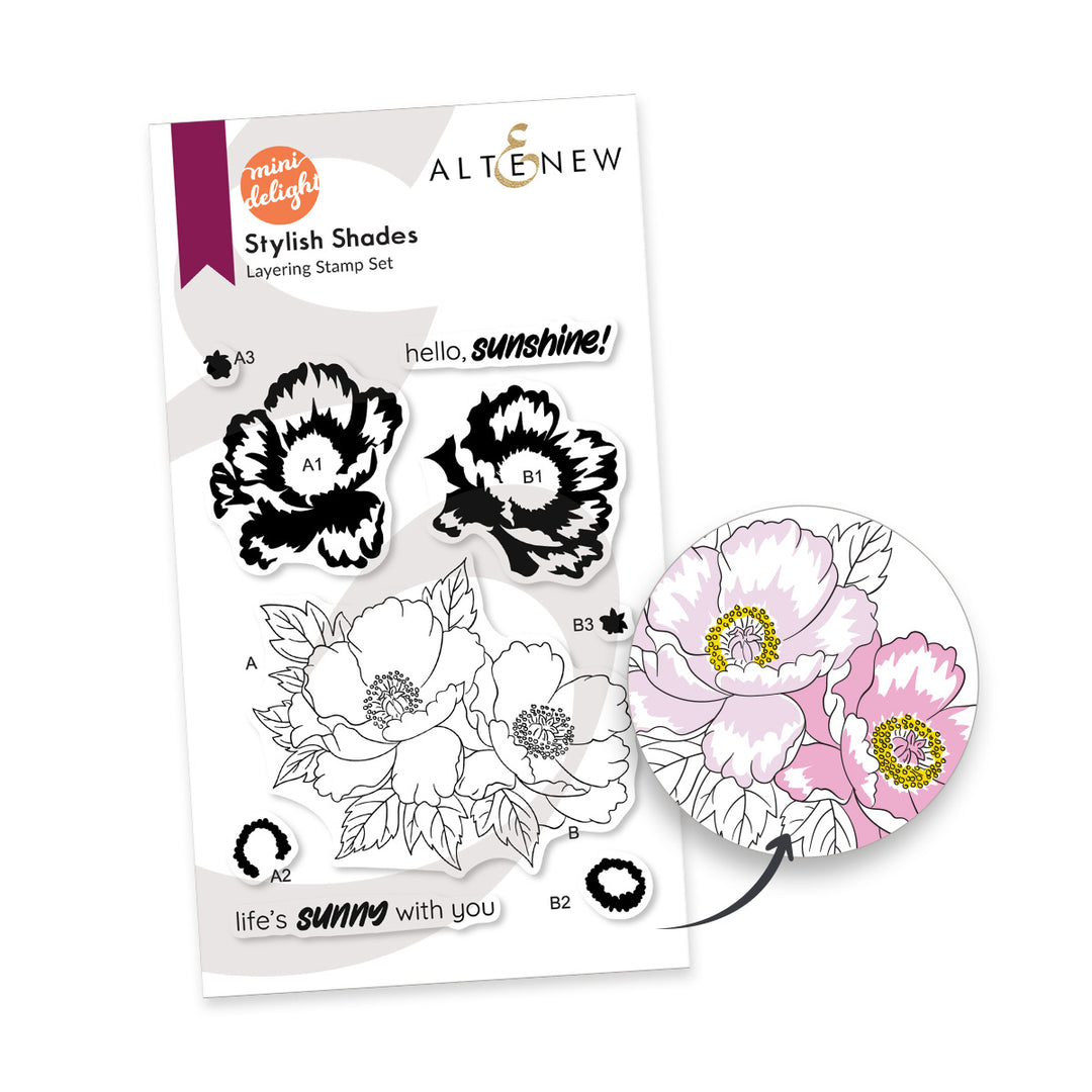 Mini Delight Mini Delight: Stylish Shades Stamp & Die Set