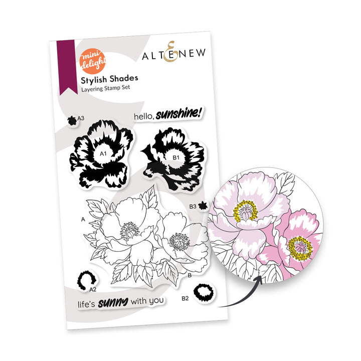 Mini Delight Mini Delight: Stylish Shades Stamp & Die Set