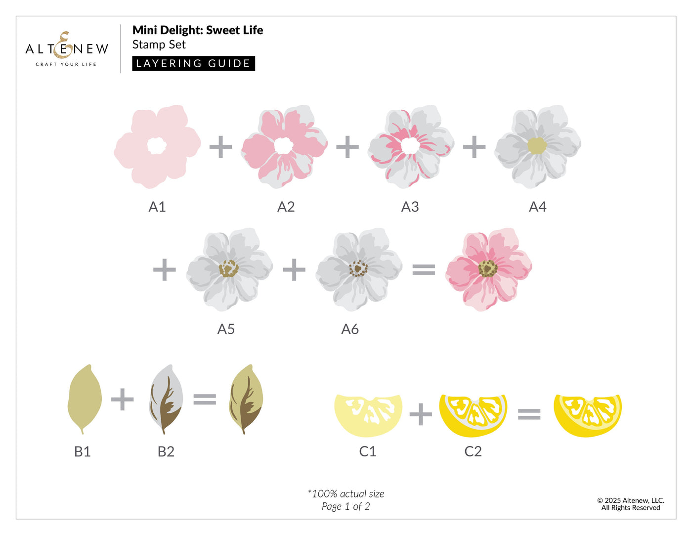 Mini Delight Mini Delight: Sweet Life Stamp & Die Set