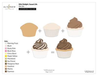 Mini Delight Mini Delight: Sweet Life Stamp & Die Set