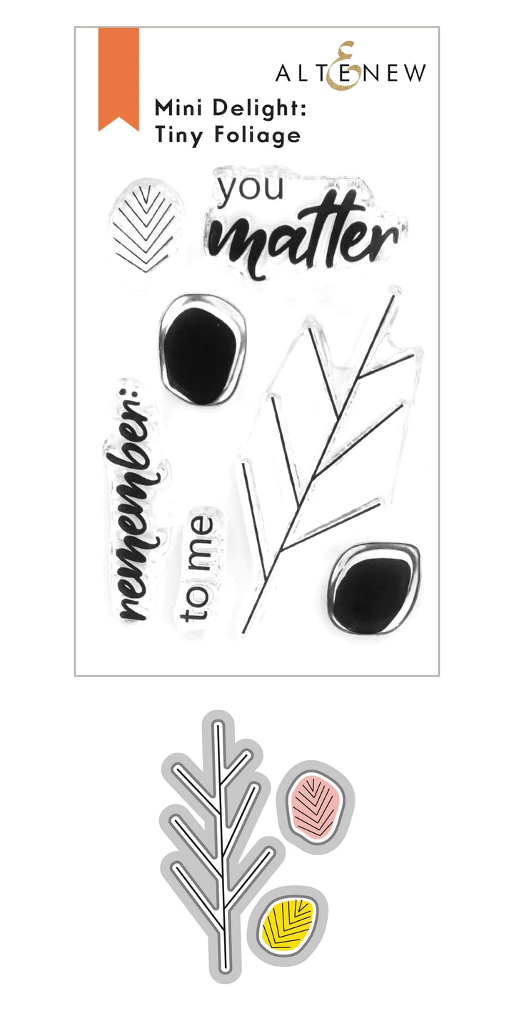 Mini Delight Mini Delight: Tiny Foliage Stamp & Die Set
