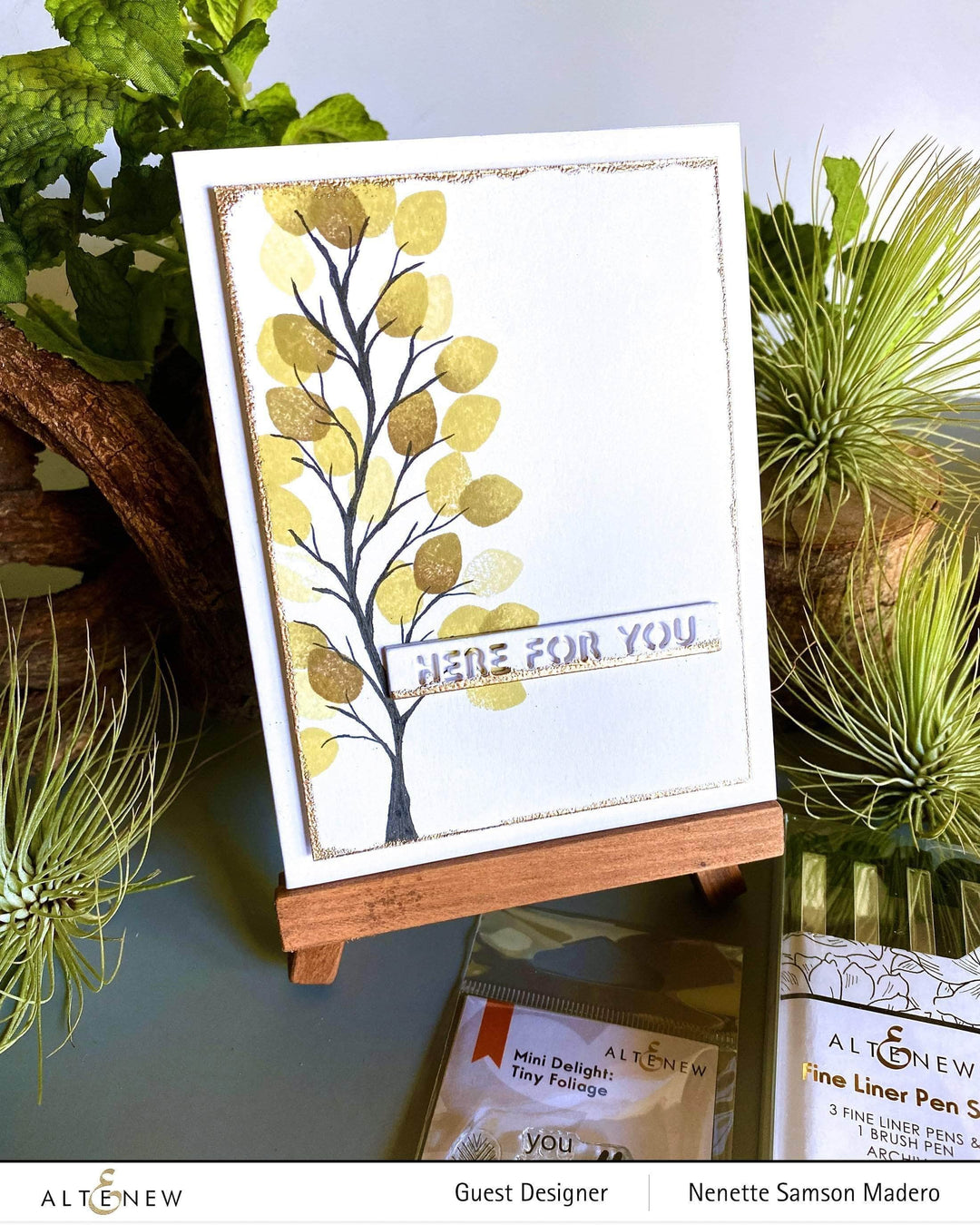 Mini Delight Mini Delight: Tiny Foliage Stamp & Die Set