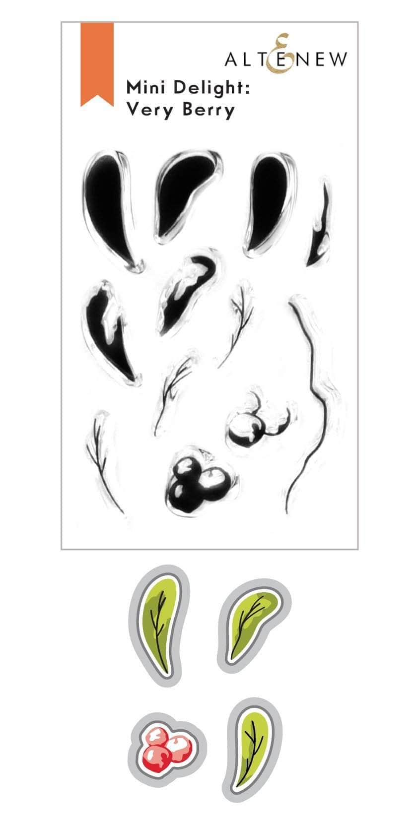 Mini Delight Mini Delight: Very Berry Stamp & Die Set