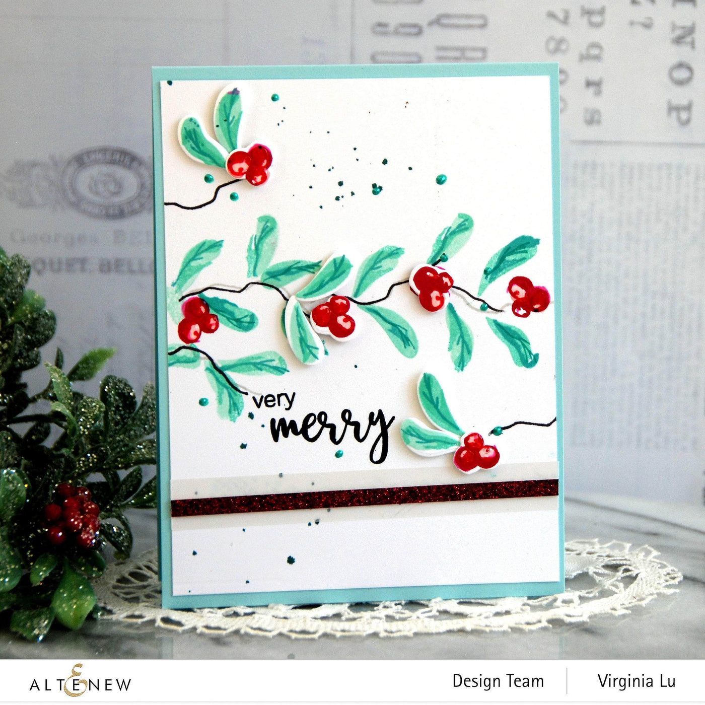 Mini Delight Mini Delight: Very Berry Stamp & Die Set