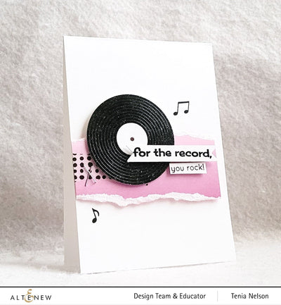 Mini Delight Mini Delight: Vinyl Style Stamp & Die Set