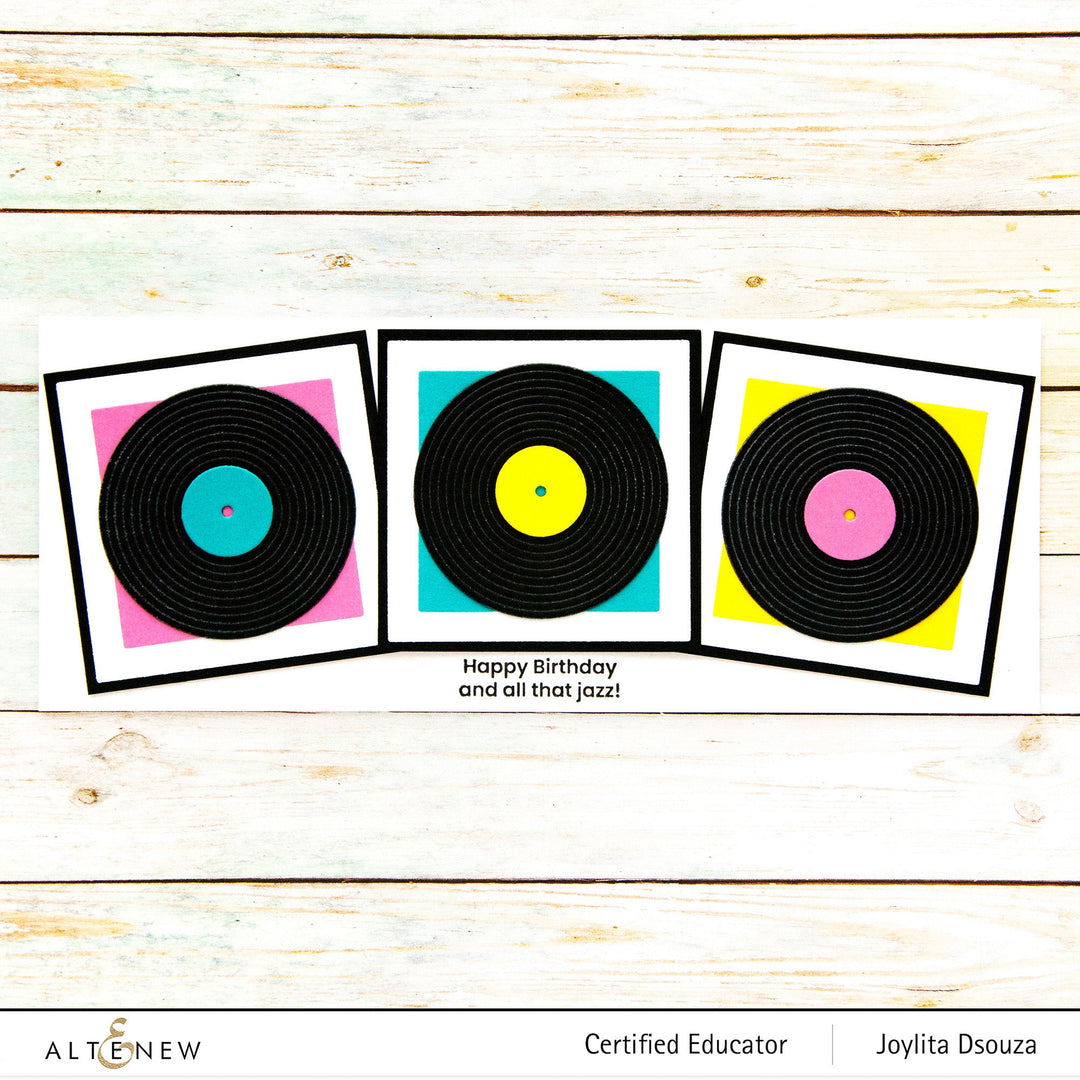Mini Delight Mini Delight: Vinyl Style Stamp & Die Set