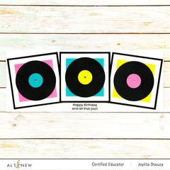 Mini Delight Mini Delight: Vinyl Style Stamp & Die Set