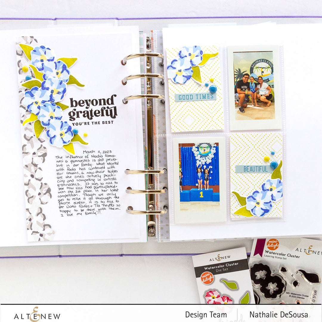 Mini Delight Mini Delight: Watercolor Cluster Stamp & Die Set