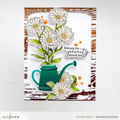 Mini Delight Mini Delight: Watering Daisies Stamp & Die Set