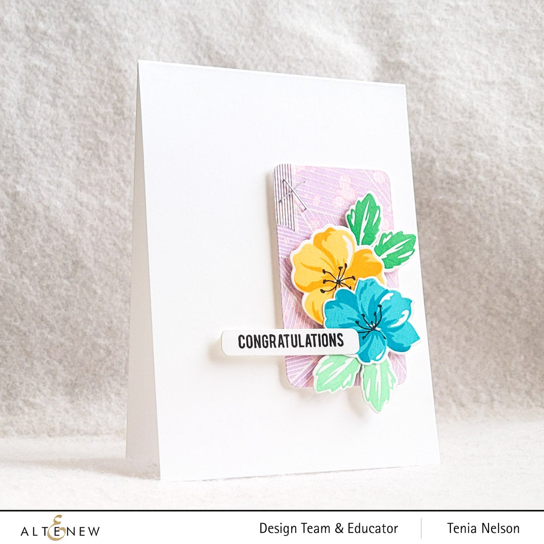 Mini Delight Mini Delight: Wild Geraniums Stamp & Die Set