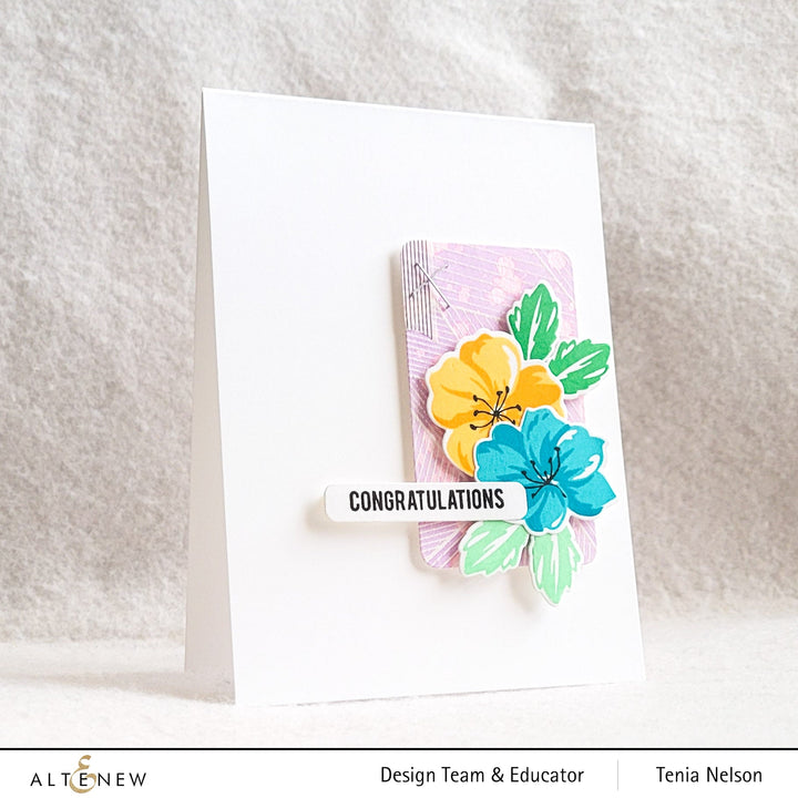 Mini Delight Mini Delight: Wild Geraniums Stamp & Die Set
