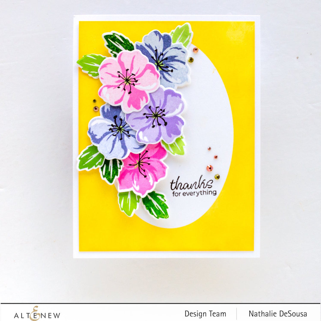 Mini Delight Mini Delight: Wild Geraniums Stamp & Die Set
