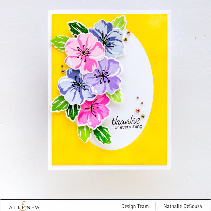 Mini Delight Mini Delight: Wild Geraniums Stamp & Die Set