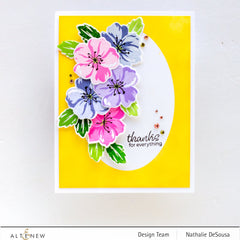 Mini Delight Mini Delight: Wild Geraniums Stamp & Die Set