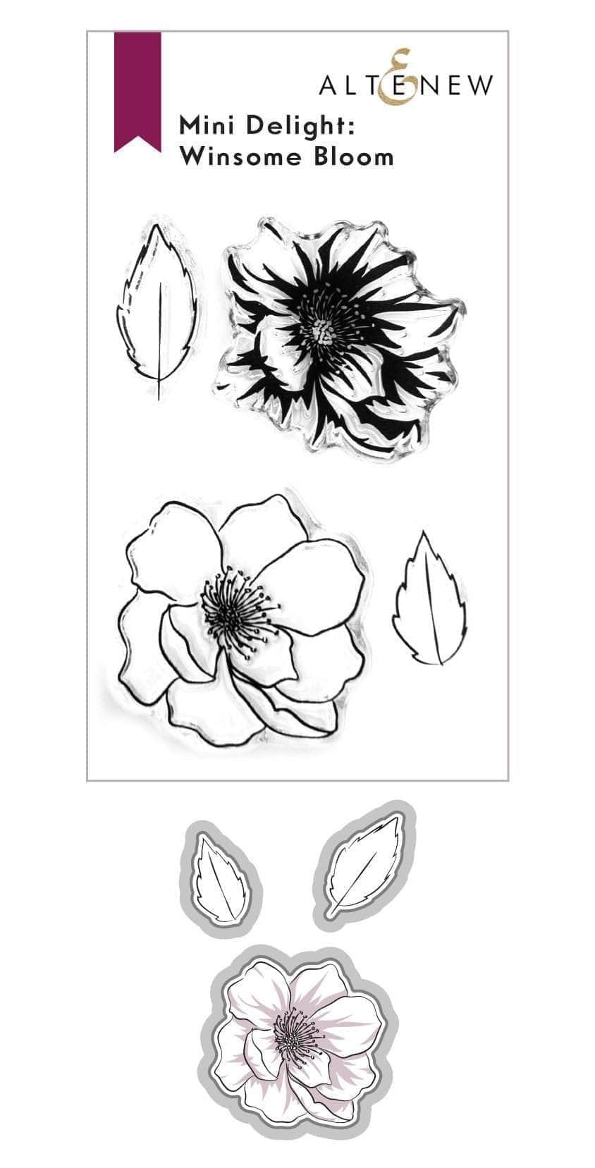 Mini Delight Mini Delight: Winsome Bloom Stamp & Die Set