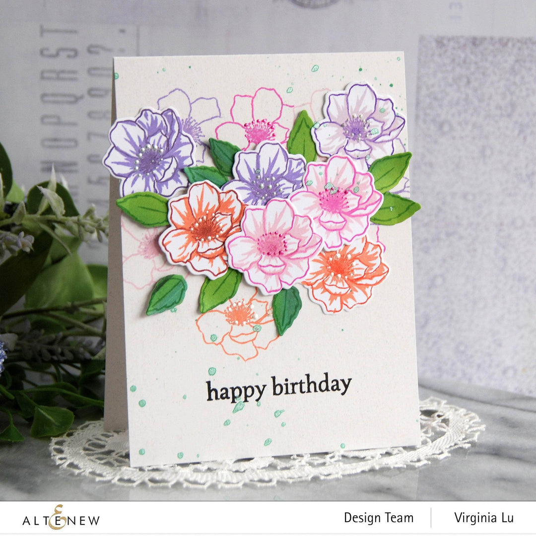 Mini Delight Mini Delight: Winsome Bloom Stamp & Die Set