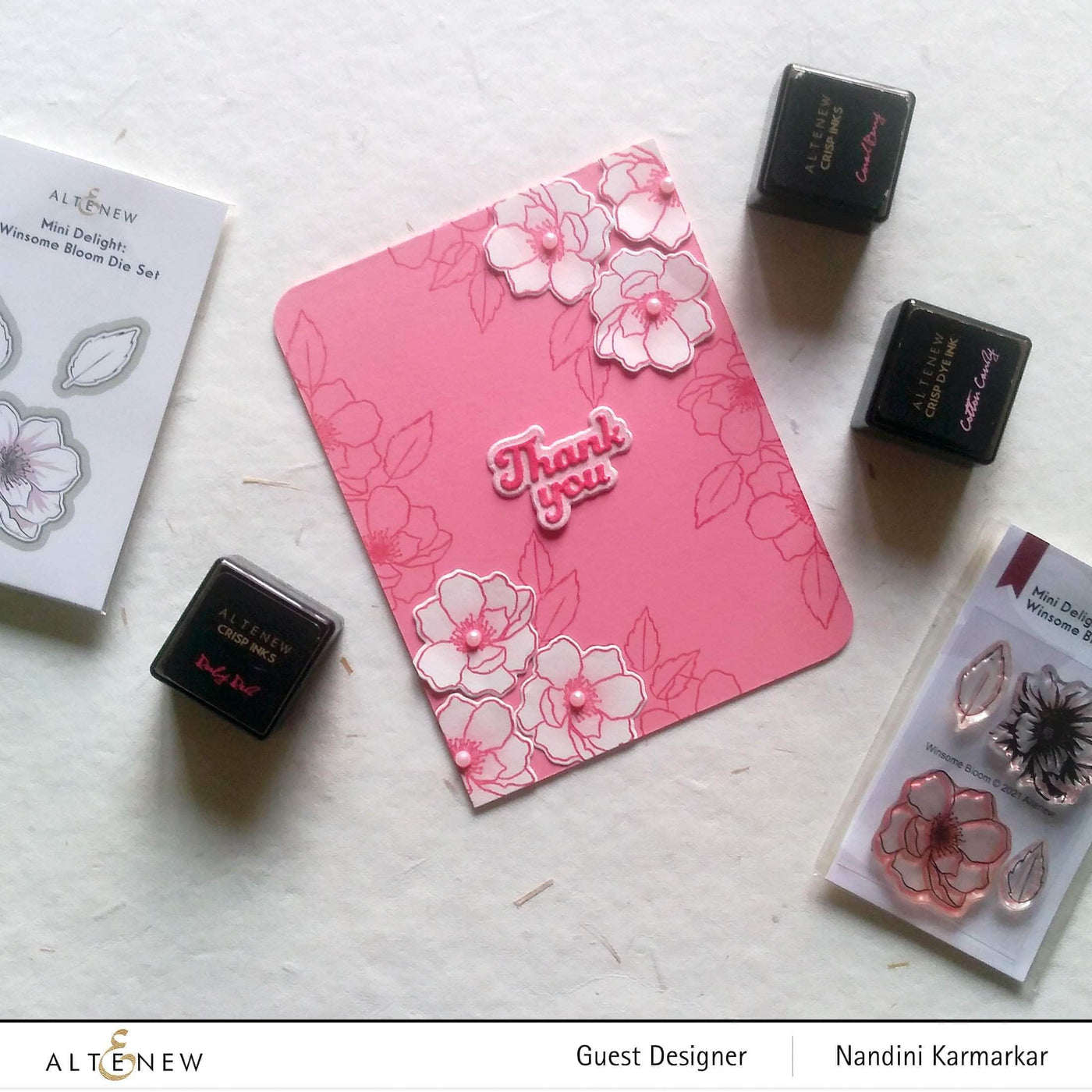 Mini Delight Mini Delight: Winsome Bloom Stamp & Die Set