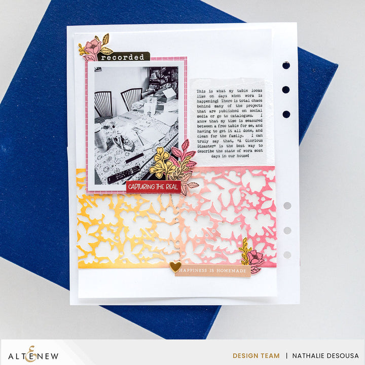 Mini Delight Mini Delight: Zero-Waste Leaf Potpourri Stamp & Die Set