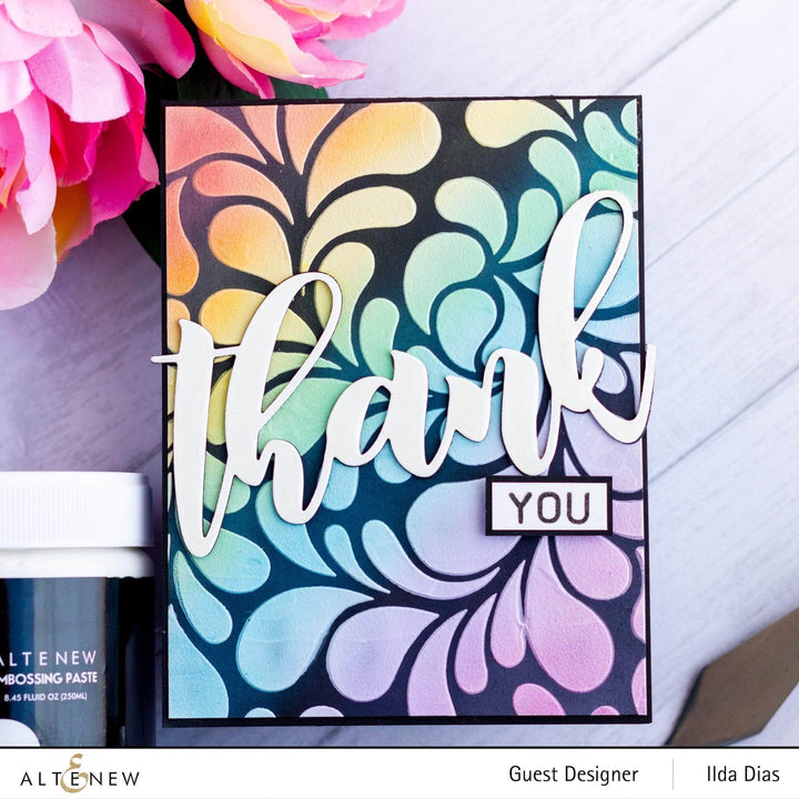 Mixed Media Embossing Paste