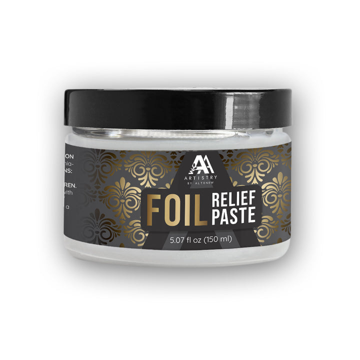 Mixed Media Foil Relief Paste
