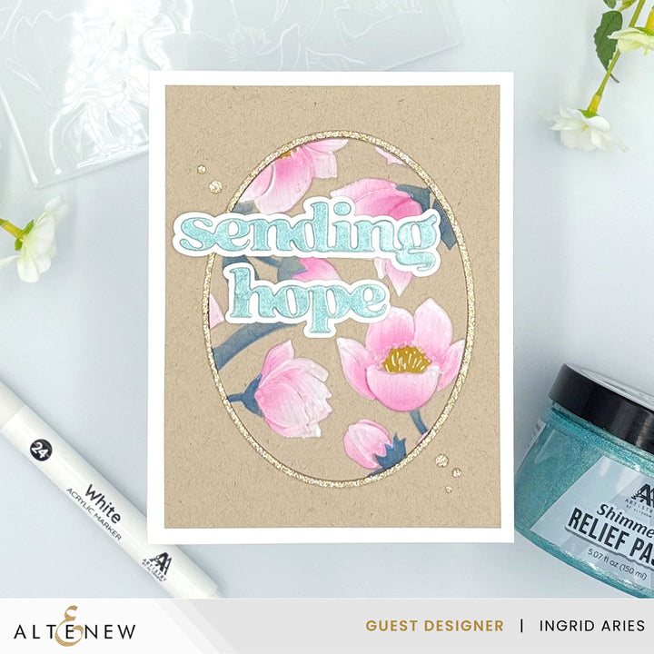 Mixed Media Gilded Elegance Shimmer Relief Paste Bundle