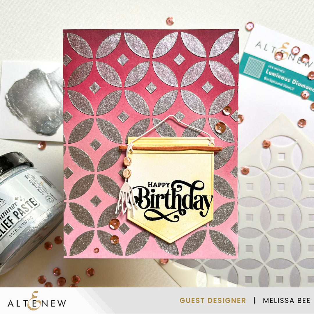 Mixed Media Gilded Elegance Shimmer Relief Paste Bundle