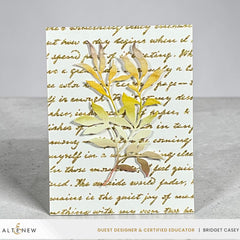 Mixed Media Gold Glitter Relief Paste