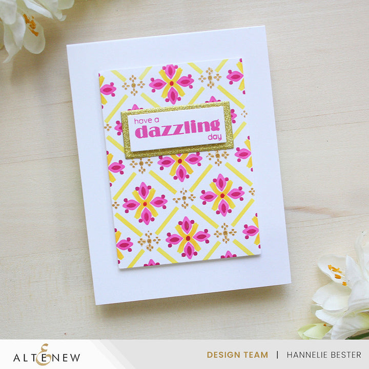 Mixed Media Shimmer Relief Paste - Enchanted Gold