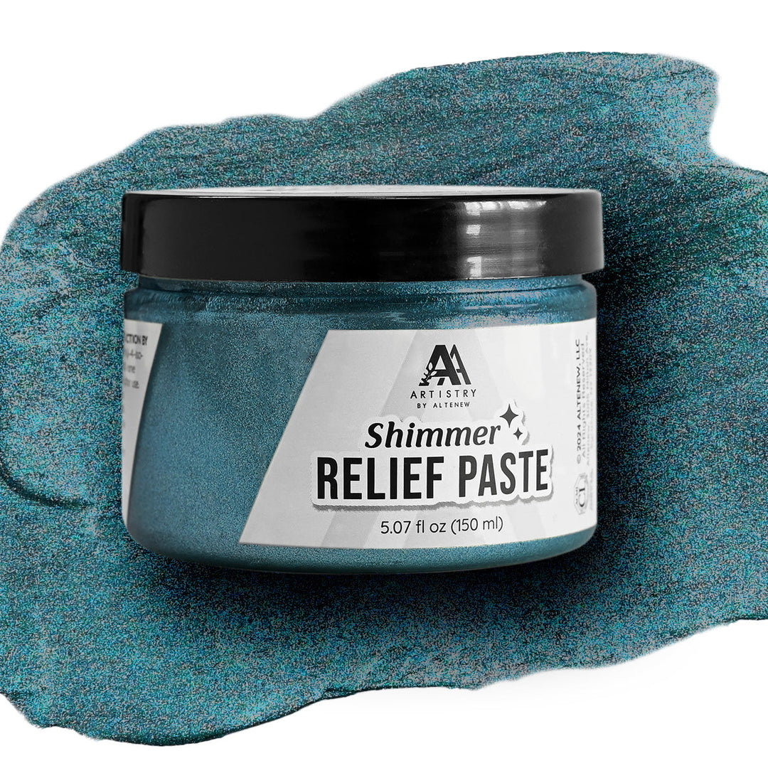 Mixed Media Shimmer Relief Paste - Galactic Skies