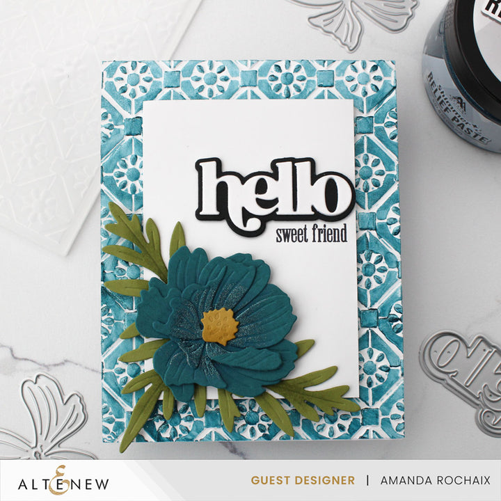 Mixed Media Shimmer Relief Paste - Galactic Skies