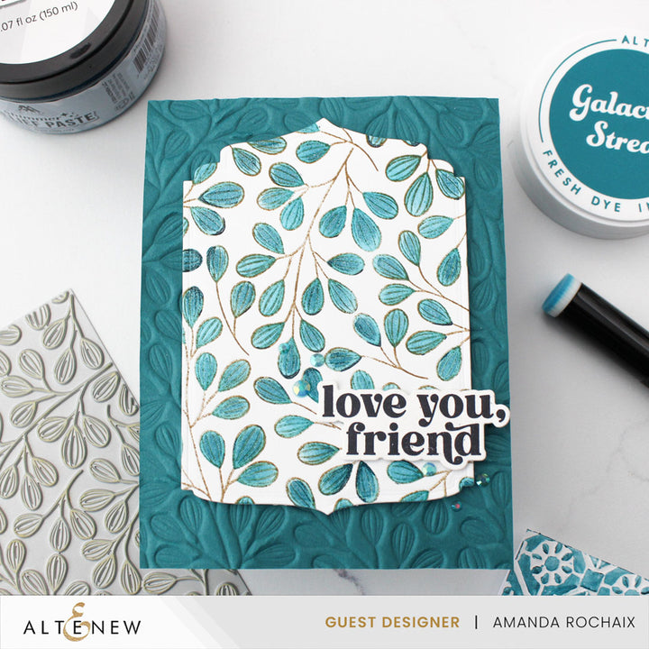 Mixed Media Shimmer Relief Paste - Galactic Skies