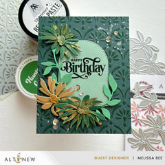 Mixed Media Shimmer Relief Paste - Mayan Gold