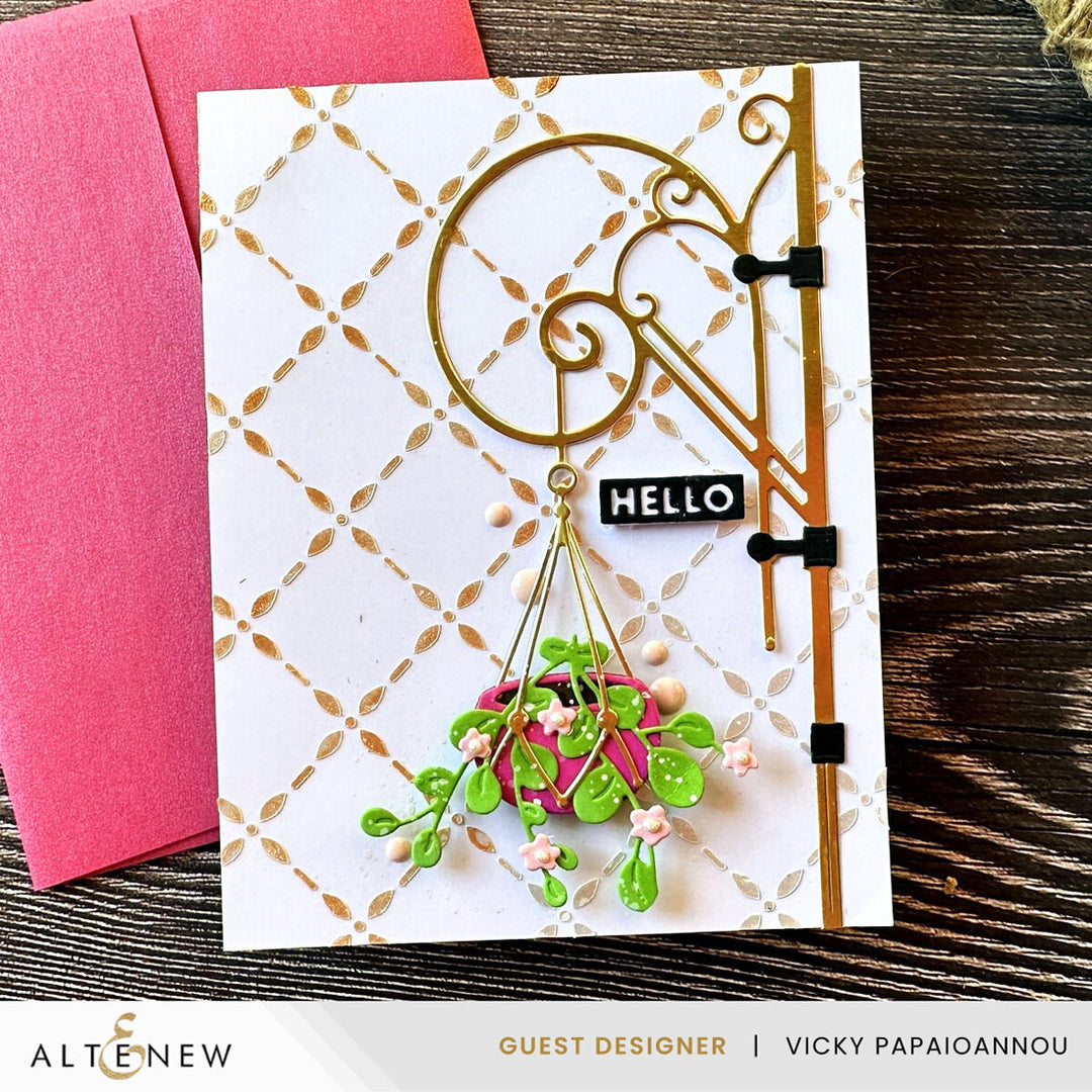 Mixed Media Shimmer Relief Paste - Mayan Gold