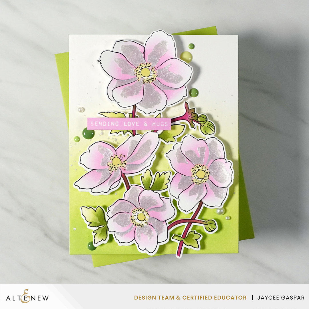 Mixed Media Shimmer Relief Paste - Pearl