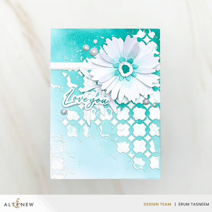 Mixed Media Shimmer Relief Paste - Pearl