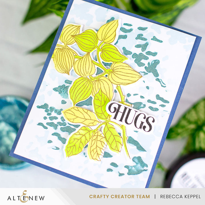 Mixed Media Shimmer Relief Paste - Sea Beryl